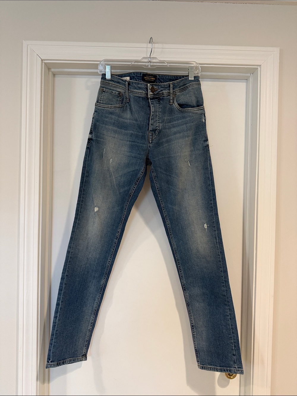 Women’s Blue Washed Slim Fit Jeans